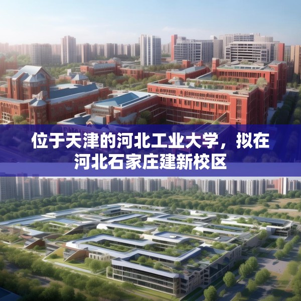 位于天津的河北工业大学，拟在河北石家庄建新校区