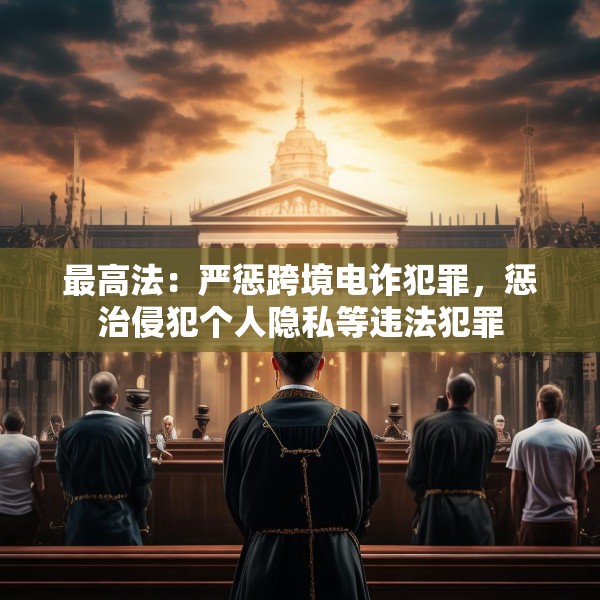最高法：严惩跨境电诈犯罪，惩治侵犯个人隐私等违法犯罪