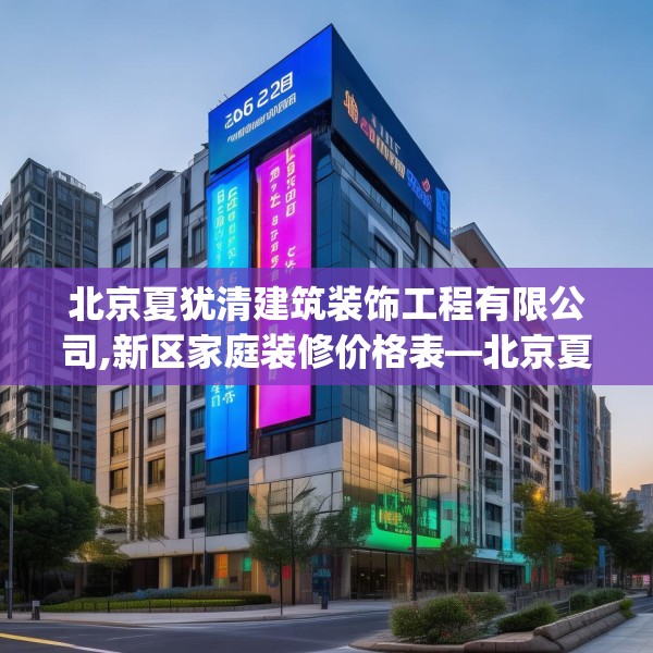 北京夏犹清建筑装饰工程有限公司,新区家庭装修价格表—北京夏犹清建筑装饰工程有限公司256.a132b133c136fgy.143htyj