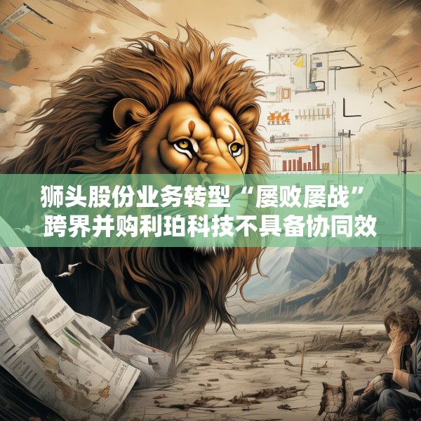 狮头股份业务转型“屡败屡战” 跨界并购利珀科技不具备协同效应