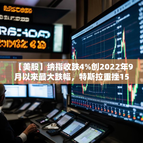 【美股】纳指收跌4%创2022年9月以来最大跌幅，特斯拉重挫15%距高点已腰斩