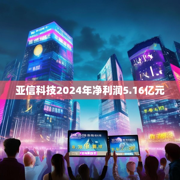 亚信科技2024年净利润5.16亿元