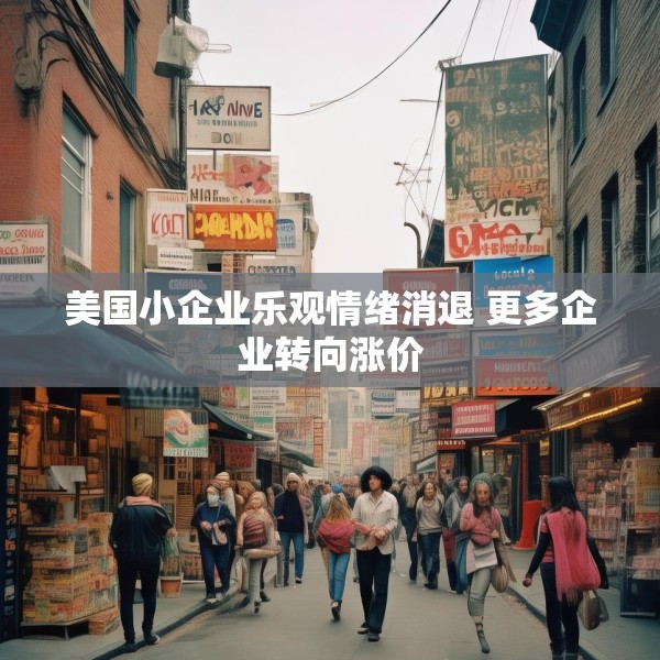 美国小企业乐观情绪消退 更多企业转向涨价