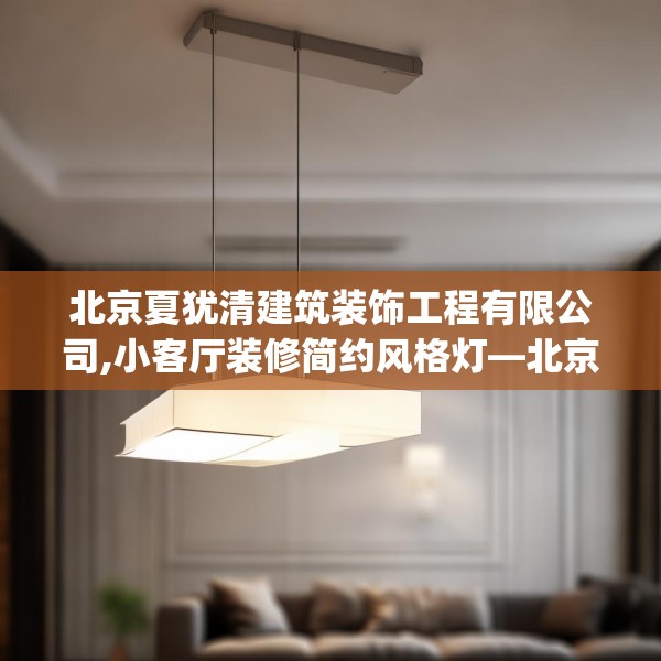 北京夏犹清建筑装饰工程有限公司,小客厅装修简约风格灯—北京夏犹清建筑装饰工程有限公司612.a488b489c492fgy.499nbn