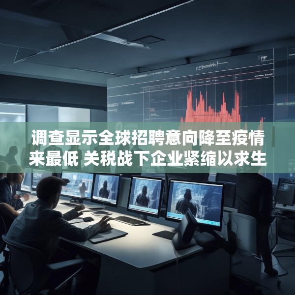调查显示全球招聘意向降至疫情来最低 关税战下企业紧缩以求生