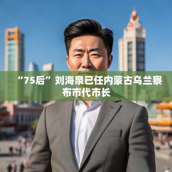 “75后”刘海泉已任内蒙古乌兰察布市代市长