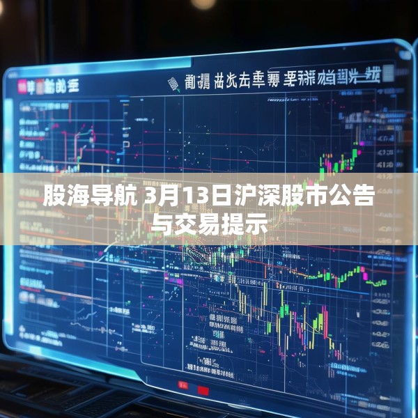 股海导航 3月13日沪深股市公告与交易提示