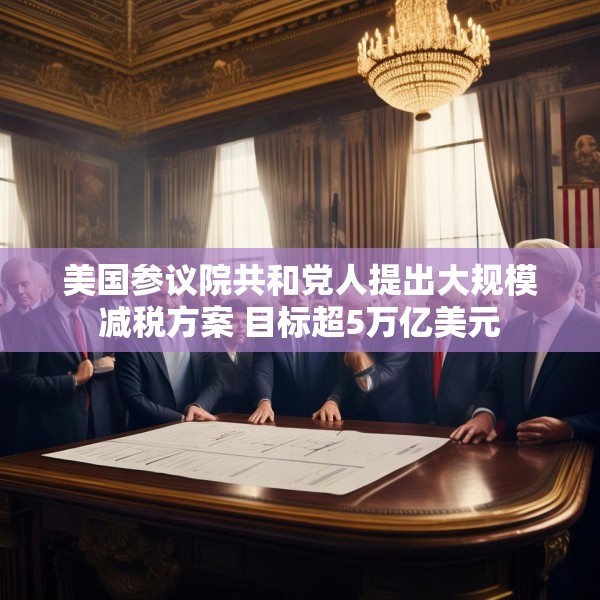 美国参议院共和党人提出大规模减税方案 目标超5万亿美元