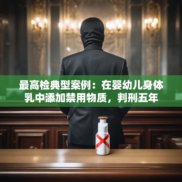 最高检典型案例：在婴幼儿身体乳中添加禁用物质，判刑五年