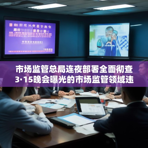 市场监管总局连夜部署全面彻查3·15晚会曝光的市场监管领域违法行为