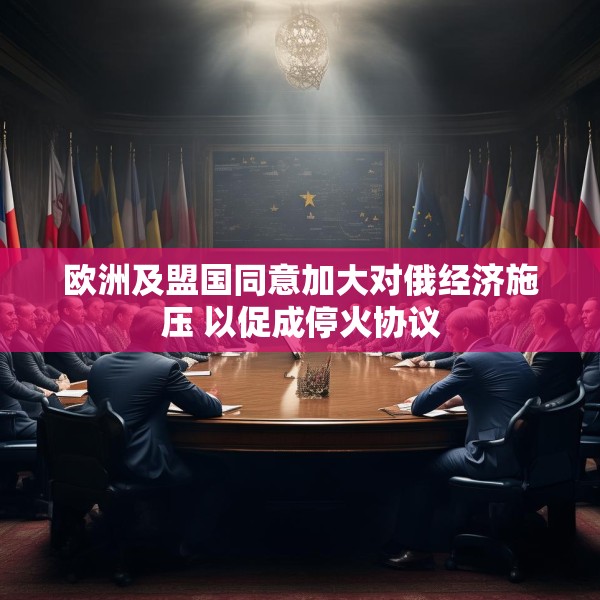 欧洲及盟国同意加大对俄经济施压 以促成停火协议