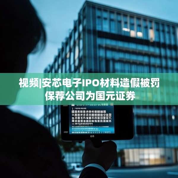 视频|安芯电子IPO材料造假被罚 保荐公司为国元证券