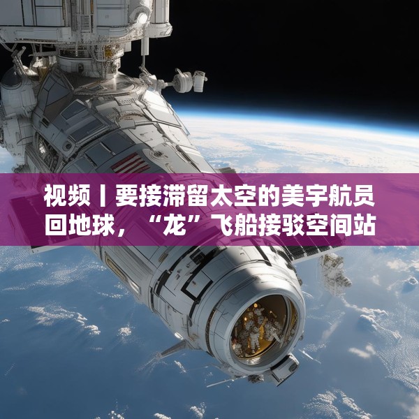 视频丨要接滞留太空的美宇航员回地球，“龙”飞船接驳空间站