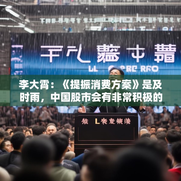 李大霄：《提振消费方案》是及时雨，中国股市会有非常积极的正面反应