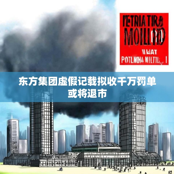 东方集团虚假记载拟收千万罚单或将退市