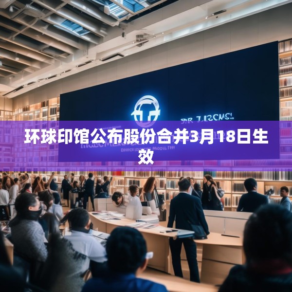 环球印馆公布股份合并3月18日生效