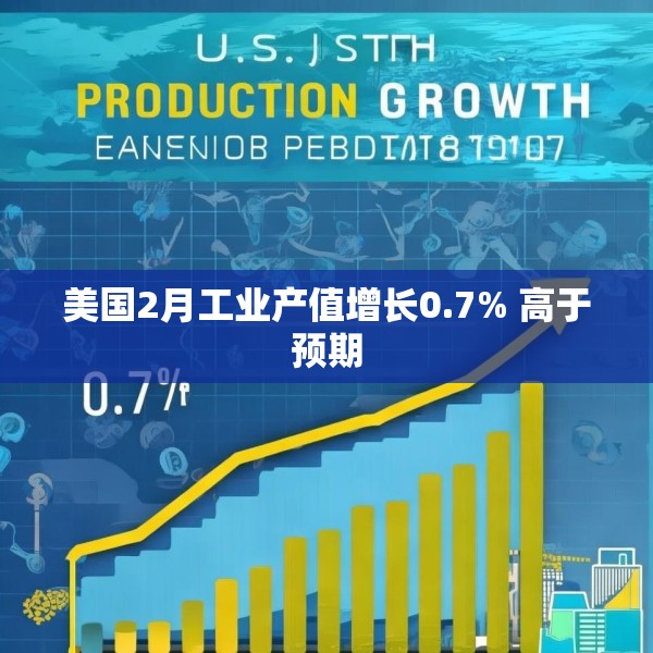 美国2月工业产值增长0.7% 高于预期