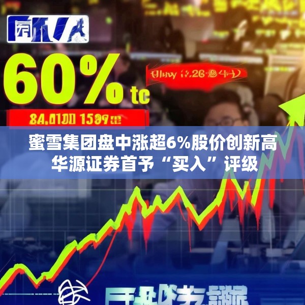 蜜雪集团盘中涨超6%股价创新高 华源证券首予“买入”评级