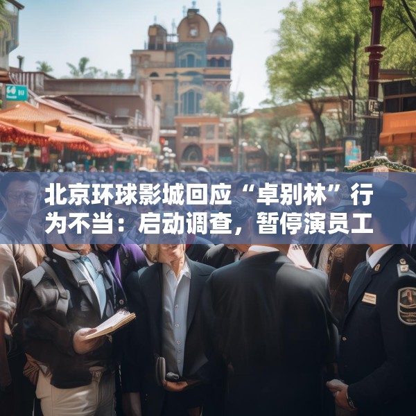 北京环球影城回应“卓别林”行为不当：启动调查，暂停演员工作