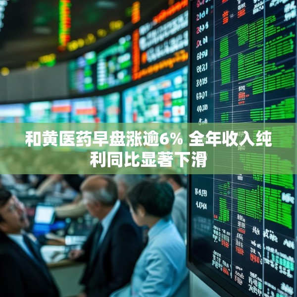 和黄医药早盘涨逾6% 全年收入纯利同比显著下滑