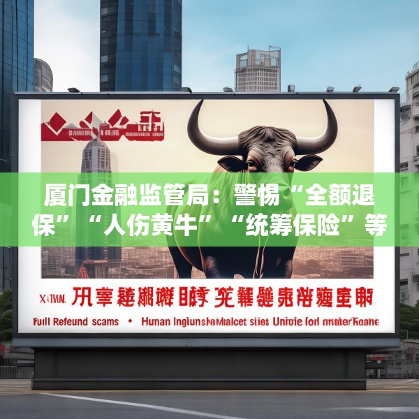 厦门金融监管局：警惕“全额退保”“人伤黄牛”“统筹保险”等保险领域非法中介