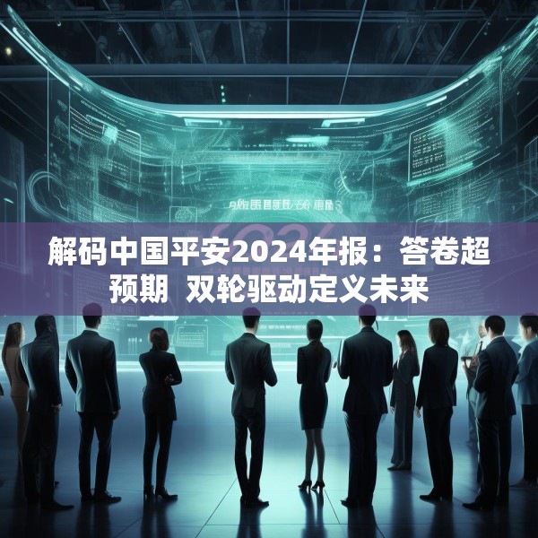 解码中国平安2024年报：答卷超预期  双轮驱动定义未来
