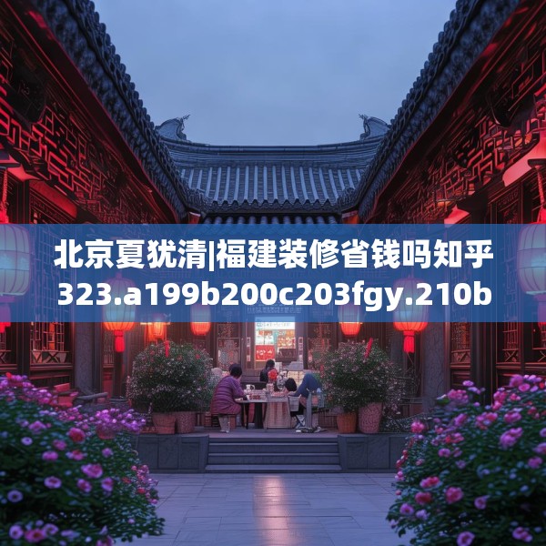 北京夏犹清|福建装修省钱吗知乎323.a199b200c203fgy.210bnbn