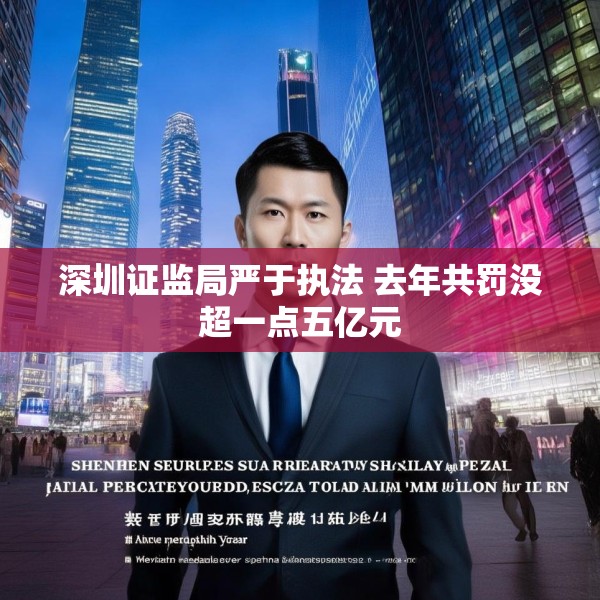 深圳证监局严于执法 去年共罚没超一点五亿元