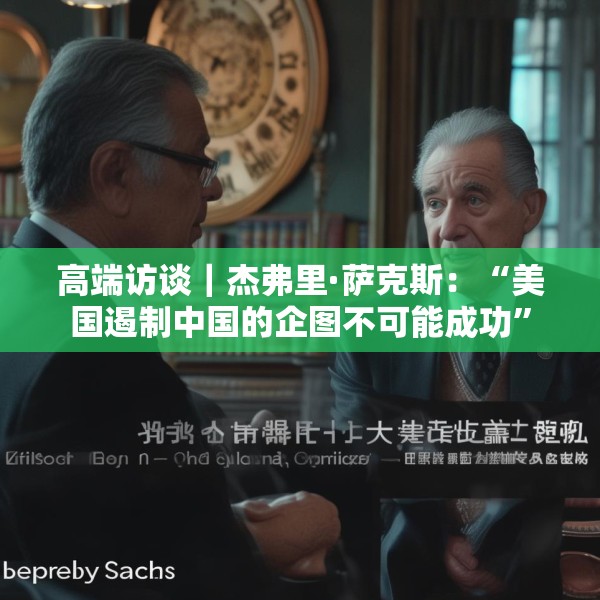 高端访谈｜杰弗里·萨克斯：“美国遏制中国的企图不可能成功”