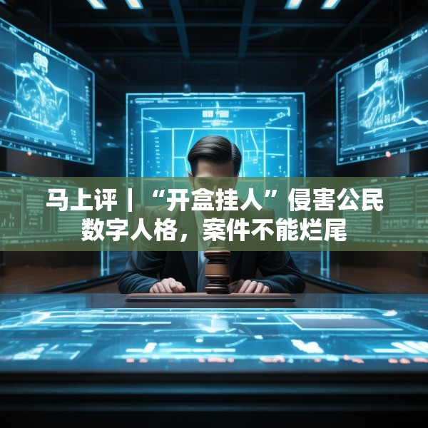 马上评｜“开盒挂人”侵害公民数字人格，案件不能烂尾