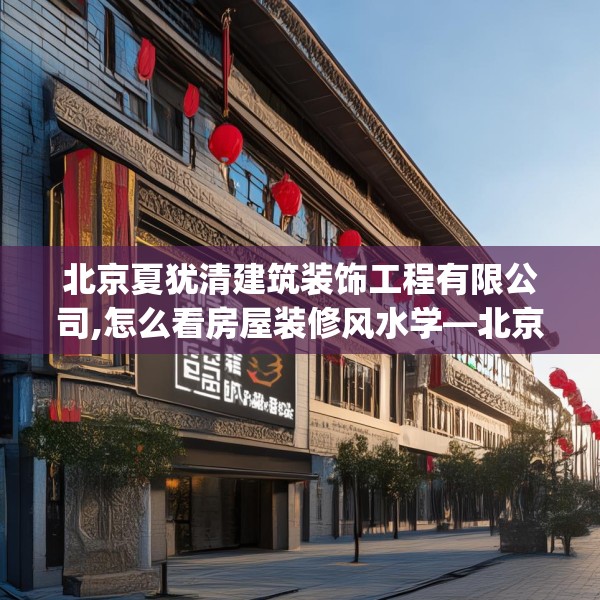 北京夏犹清建筑装饰工程有限公司,怎么看房屋装修风水学—北京夏犹清建筑装饰工程有限公司194.a70b71c74fgy.81xczxv