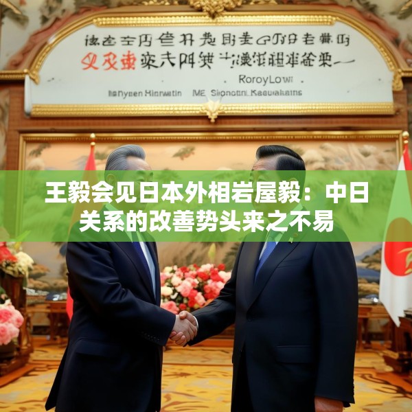 王毅会见日本外相岩屋毅：中日关系的改善势头来之不易