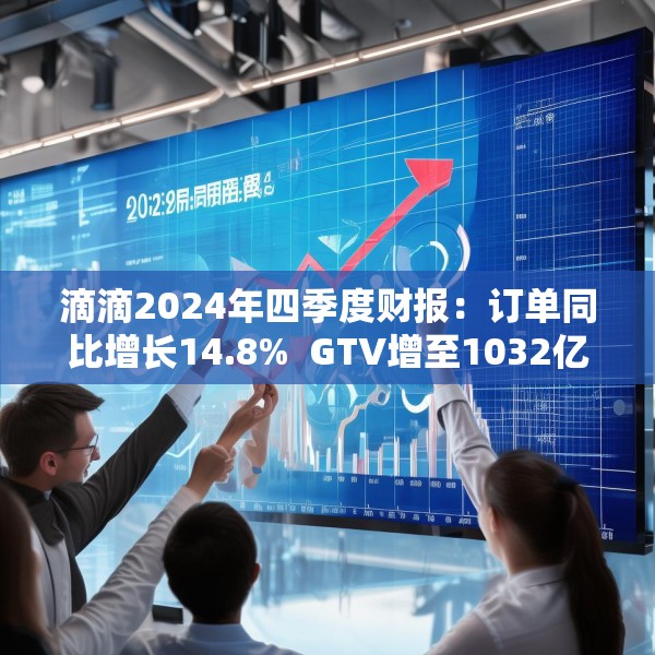 滴滴2024年四季度财报：订单同比增长14.8%  GTV增至1032亿元