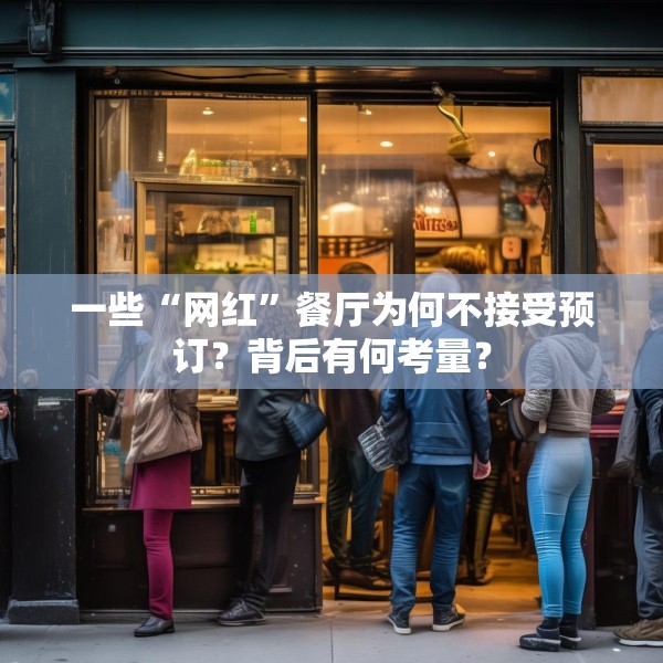 一些“网红”餐厅为何不接受预订？背后有何考量？