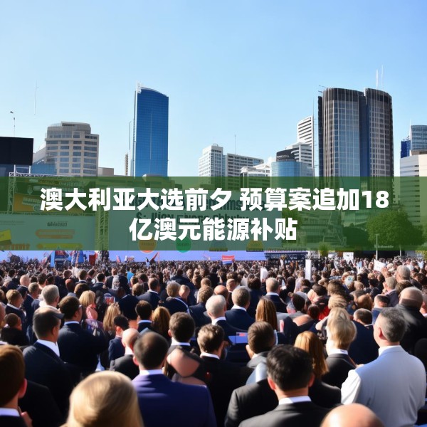 澳大利亚大选前夕 预算案追加18亿澳元能源补贴