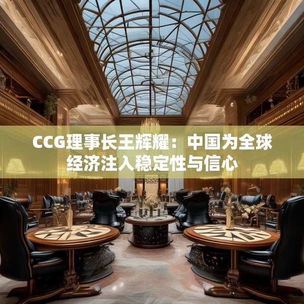 CCG理事长王辉耀：中国为全球经济注入稳定性与信心