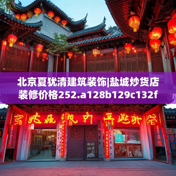 北京夏犹清建筑装饰|盐城炒货店装修价格252.a128b129c132fgy.139nbn