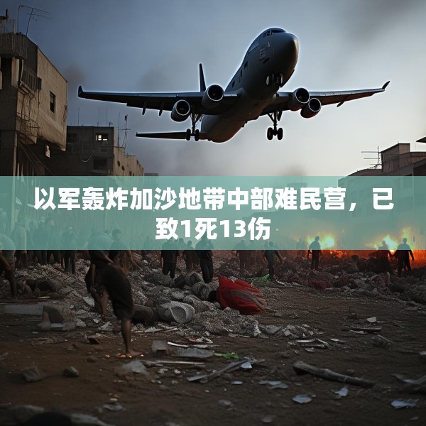 以军轰炸加沙地带中部难民营，已致1死13伤