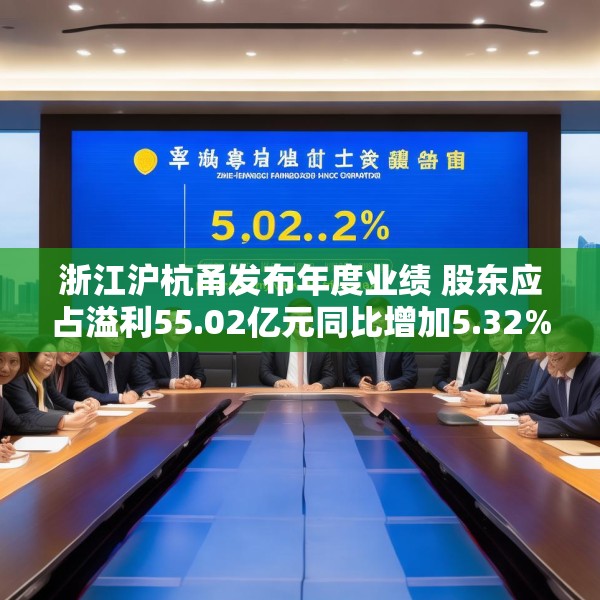 浙江沪杭甬发布年度业绩 股东应占溢利55.02亿元同比增加5.32%