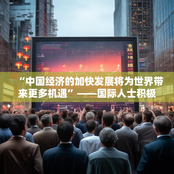 “中国经济的加快发展将为世界带来更多机遇”——国际人士积极评价中国经济二〇二五年开年“成绩单”