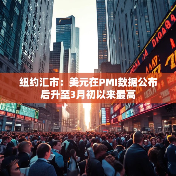 纽约汇市：美元在PMI数据公布后升至3月初以来最高