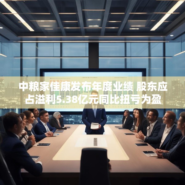 中粮家佳康发布年度业绩 股东应占溢利5.38亿元同比扭亏为盈
