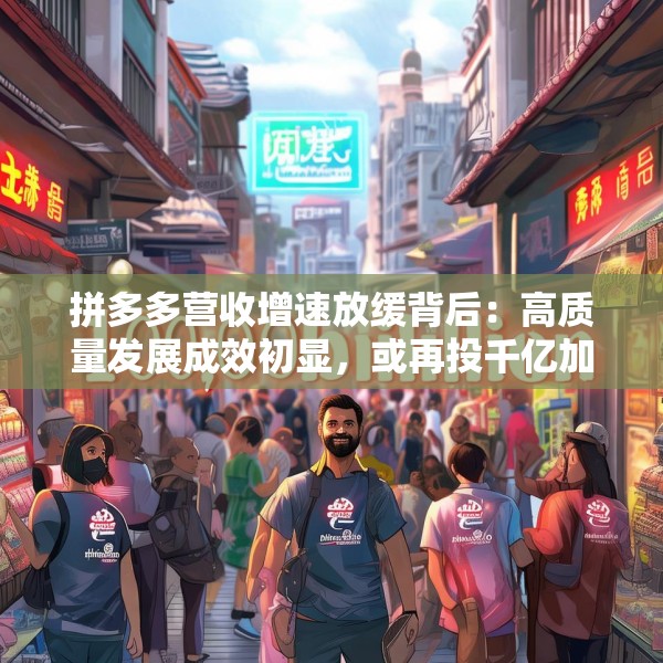 拼多多营收增速放缓背后：高质量发展成效初显，或再投千亿加码商家扶持