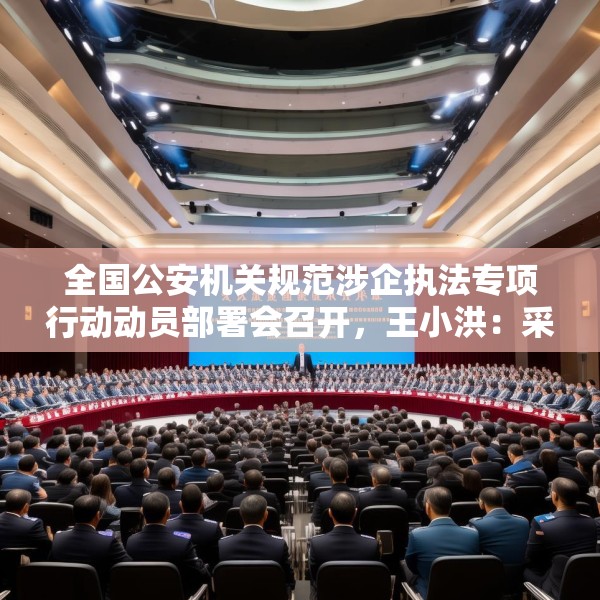 全国公安机关规范涉企执法专项行动动员部署会召开，王小洪：采取更具针对性、更有实效性的措施