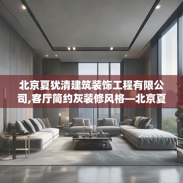 北京夏犹清建筑装饰工程有限公司,客厅简约灰装修风格—北京夏犹清建筑装饰工程有限公司247.a123b124c127fgy.134poiy