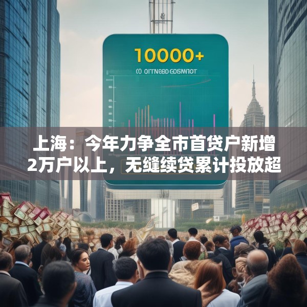 上海：今年力争全市首贷户新增2万户以上，无缝续贷累计投放超1万亿元