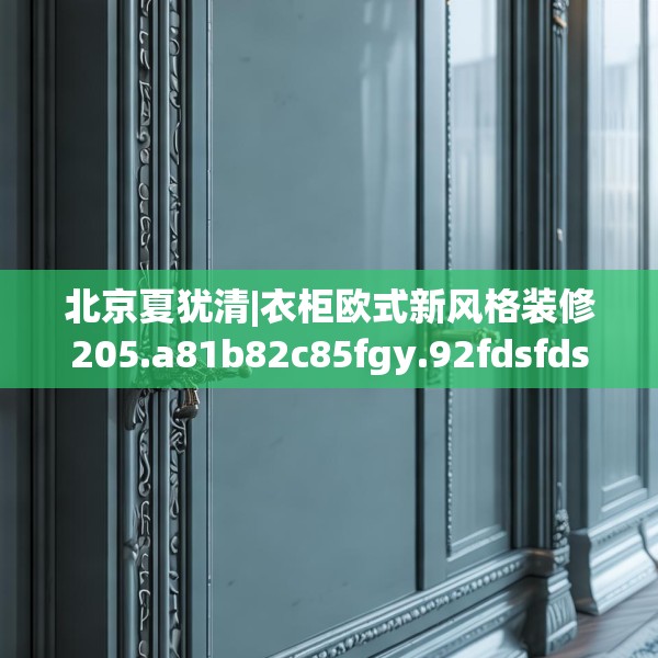 北京夏犹清|衣柜欧式新风格装修205.a81b82c85fgy.92fdsfds
