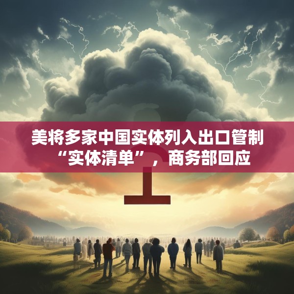 美将多家中国实体列入出口管制“实体清单”，商务部回应