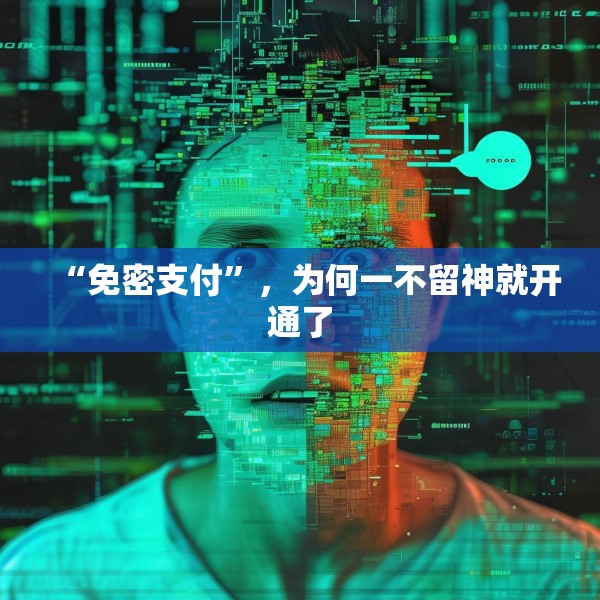 “免密支付”，为何一不留神就开通了