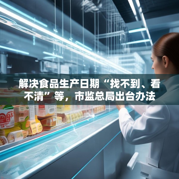 解决食品生产日期“找不到、看不清”等，市监总局出台办法